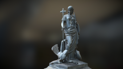 Fountain of St. Margaret, 3D model thumbnail